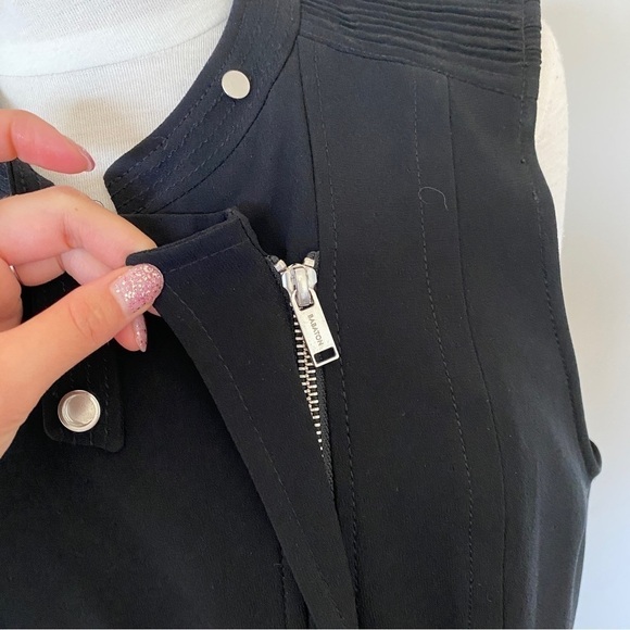 Aritzia Babaton Black Redford Vest Size 8 - Picture 6 of 12